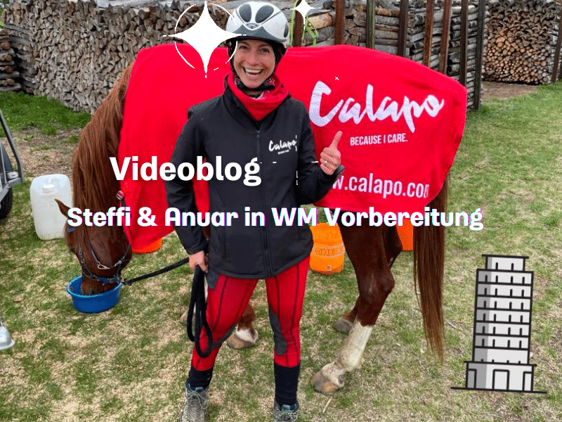 Steffi & Anuar auf der Distanzreiter WM in Pisa
